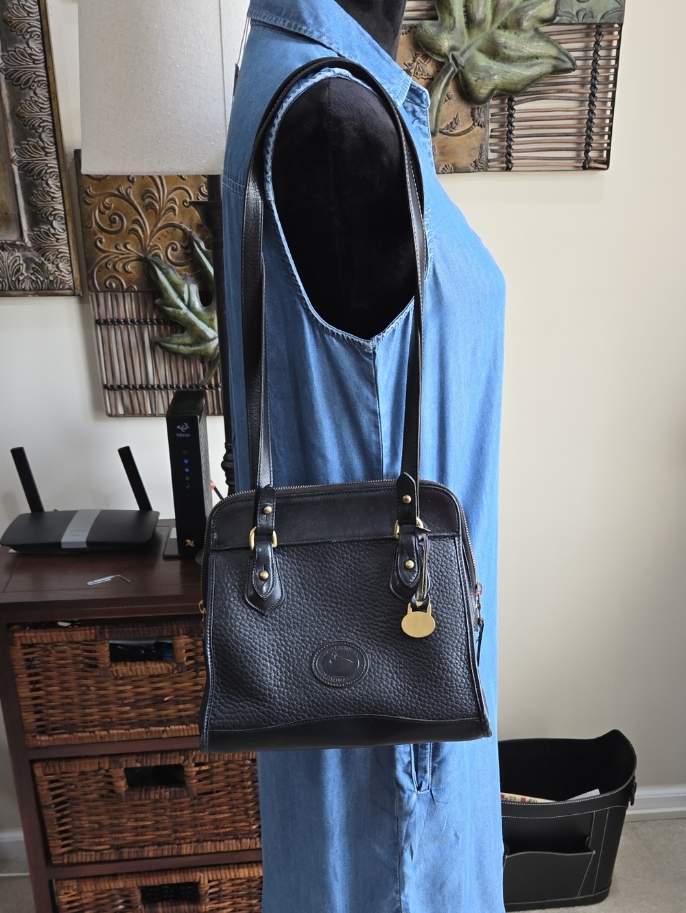 Vintage Dooney & Bourke All Weather Leather Bag
